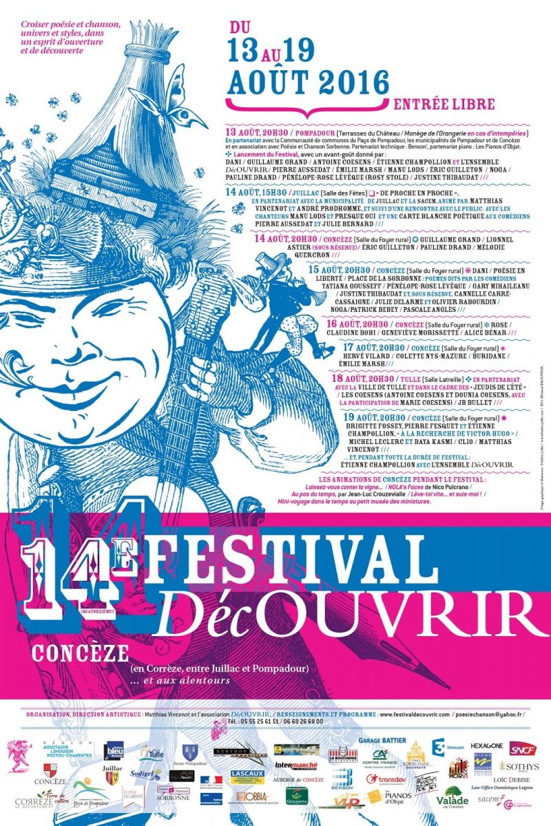 14ème Festival DécOUVRIR, affiche